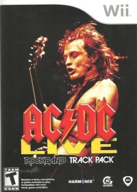 AC/DC Live: Rock Band PAL Wii PAL box art